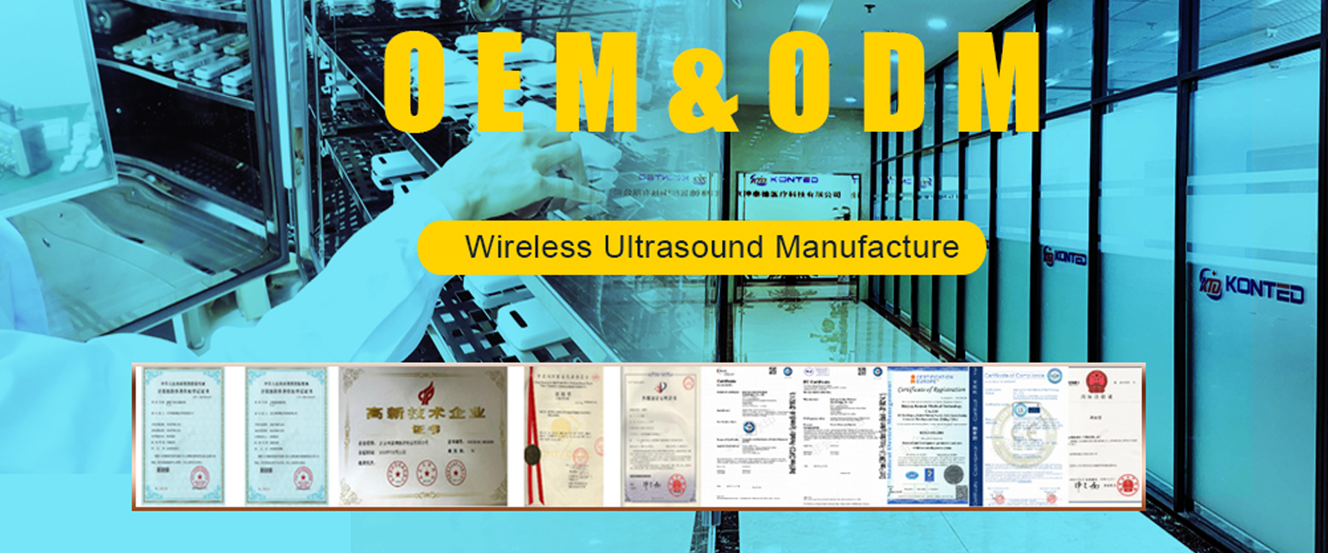 OEM/ODM fabricante de ultra-som portátil