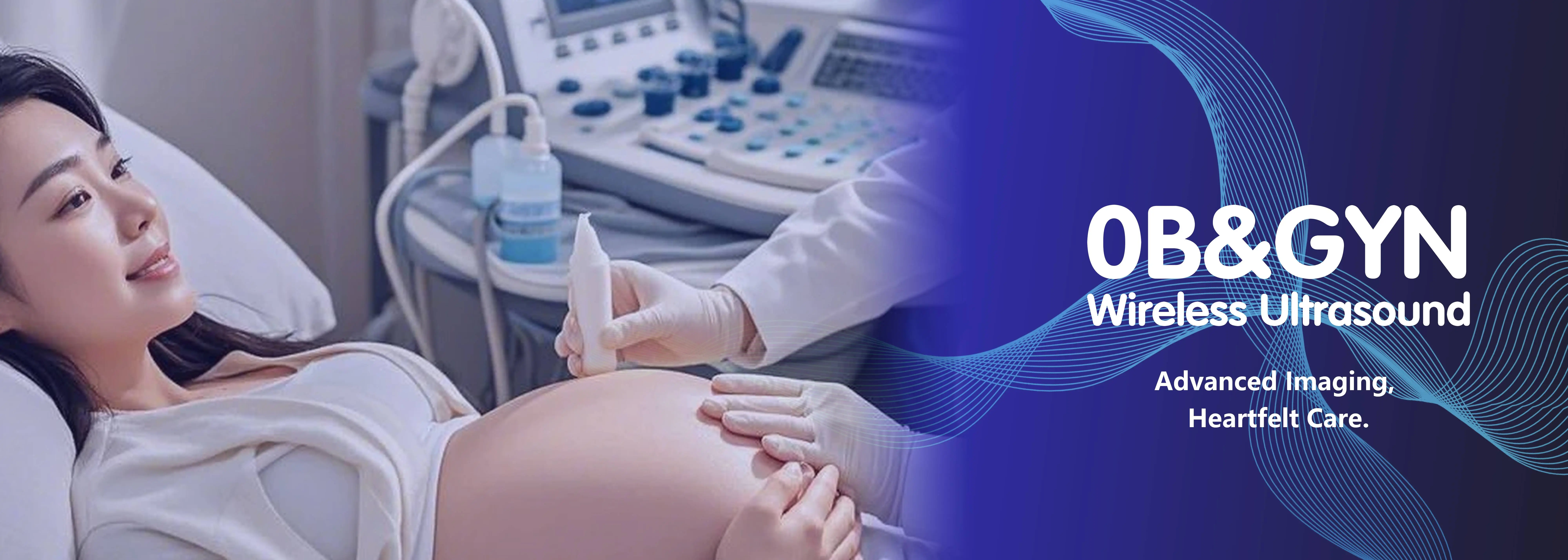 OB & GYN ultrassom sem fio